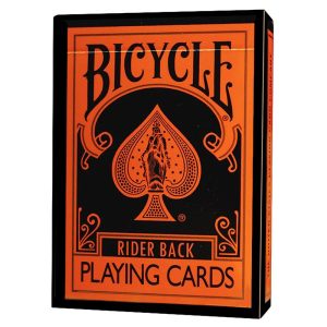 Bicycle Reverse Naranja y Negro
